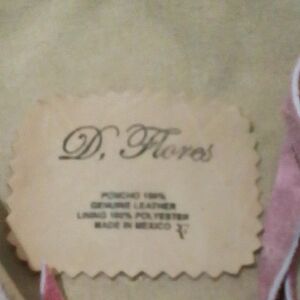 D. Flores Pink and Tan Garment